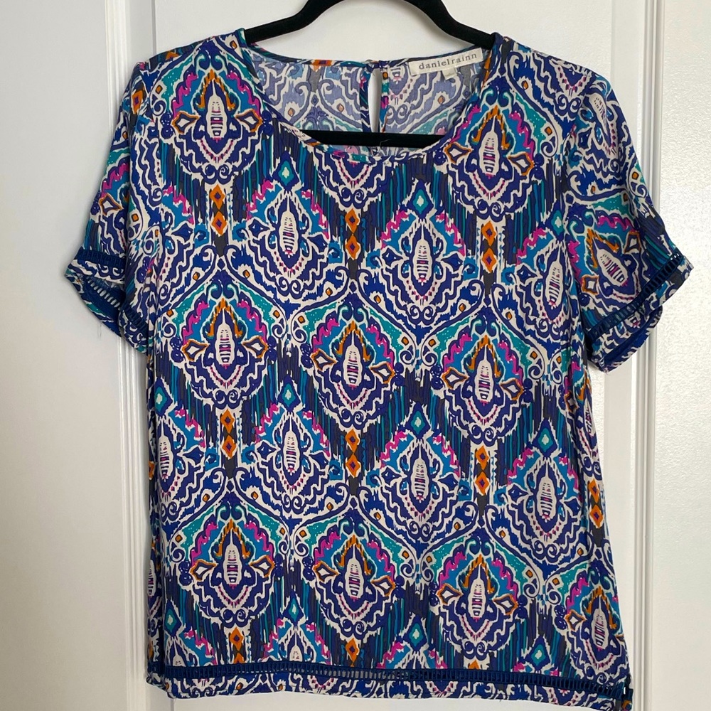 Daniel Rainn Patterned Blouse